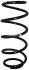 Пружина передня Opel Astra G/Vectra B 95-05 1242200600