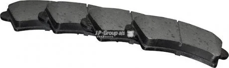 Тормозные колодки перед Master/Movano 00- (R16) JP GROUP 1263603610