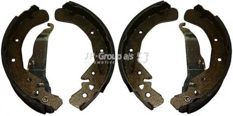 Тормозные колодки зад. Combo 01-05/Astra F/G 91-05 (бараб.) JP GROUP 1263900410