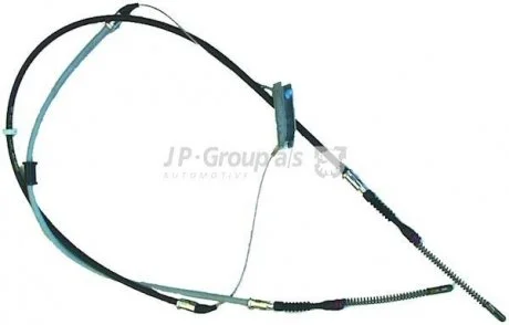 Трос ручного тормоза зад. Kadett E/Nexia (1272/1676mm) JP GROUP 1270301500