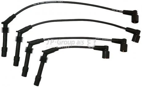 Комплект (4 шт.) проводов зажигания Astra F/Vectra B 1.4/1.6 -01 JP GROUP 1292002210