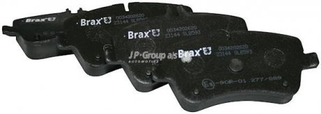Комплект тормозных колодок, дисковый тормоз JP GROUP 1363600710 (фото 1)