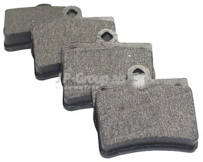 Тормозные колодки задние (15.3mm) Mercedes W202, 203, W210 94- JP GROUP 1363700710