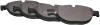 Тормозные колодки перед. BMW 5(F10)/5(F11)/6(F12)/6(F13)6 GRAN COUPE  08- 1463602810