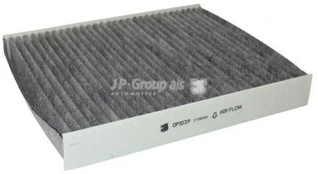 Фільтр салону Ford C-Max/Focus/Galaxy/Kuga/Mondeo/S-Max 06- (вугільний) JP GROUP 1528101000