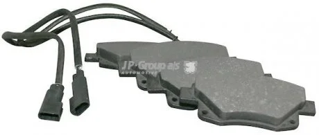 Тормозные колодки зад. Transit (V347) 06- JP GROUP 1563700110