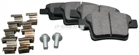 Тормозные колодки зад. Ford Mondeo 00-07 (bosch) JP GROUP 1563700510
