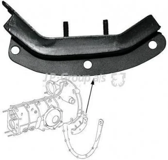 Фото vw подушка кпп porsche 356 JP GROUP 1632400170 VW Подушка КПП Porsche 356 JP GROUP 1632400170