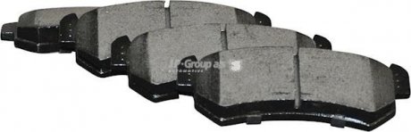 Колодки тормозные задние Chevrolet Lacetti 05- (akebono) JP GROUP 3263700310 (фото 1)