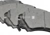 Тормозные колодки перед. Hyundai Tucson 04-10/Kia Sportage 04- (mando) с датчиком JP GROUP 3563600210 (фото 1)