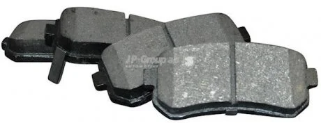 Гальмівні колодки зад. Hyundai Accent/Kia Rio/Cee'd 05- (mando) JP GROUP 3563700610