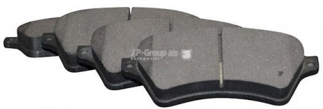 Комплект тормозных колодок, дисковый тормоз JP GROUP 3763600610 (фото 1)