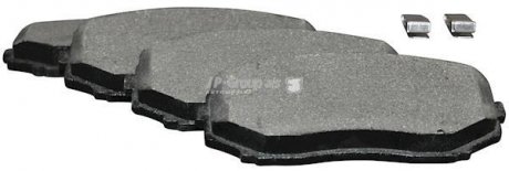 Комплект гальмівних колодок, дискове гальмо JP GROUP 3863600810 (фото 1)