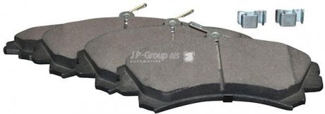Комплект тормозных колодок, дисковый тормоз JP GROUP 3963600510 (фото 1)