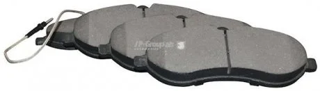 Тормозные колодки перед. Scudo/Expert 07- JP GROUP 4163602610