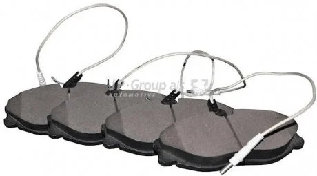 Гальмівні колодки перед Peugeot 406/607 (TRW) JP GROUP 4163603410