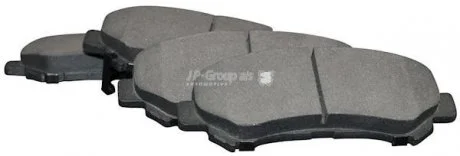 Гальмівні колодки перед. Nissan X-Trail/Qashqa/Koleos 07- JP GROUP 4363600810