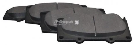Колодки гальмівні передні Land Cruiser/Pajero 02- JP GROUP 4863600710