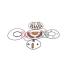 Ремкомплект турбіни GARRETT GTB2260VK BMW 3 (E90) 05-11, VOLVO S40 II (MS) 2.4 D5 03.2006- Jrone 5000-010-168 (фото 2)