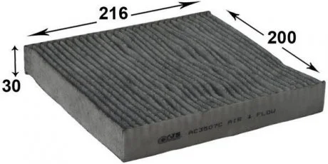 Фильтр салона JS ASAKASHI AC3507C