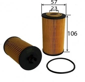 Фільтр масляний Opel Astra H,Vectra C,Corsa D,Meriva, Fiat Croma JS ASAKASHI OE0067