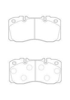 Гальмівні колодки Jurid 2937409560
