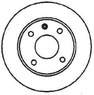 Диск тормозной AUDI,SEAT,VOLKSWAGEN Jurid 561141JC