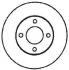 Тормозной диск передний  AUDI 80/90/100 561244JC