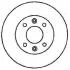 Тормозной диск передний Peugeot 106, 205, 306, 309, 405 / Citroen AX,  C15, Saxo, ZX 561253JC