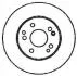 Гальмівний диск передній MERCEDES-BENZ W201 / W124 561331JC
