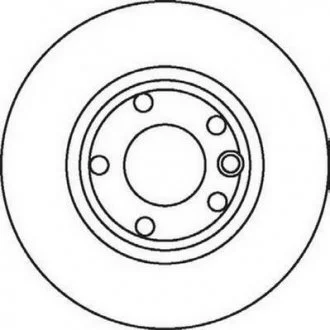 Диск тормозной VOLKSWAGEN Jurid 561857JC
