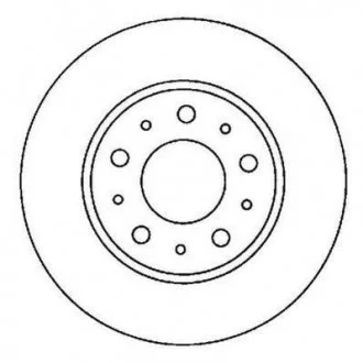 Диск тормозной VOLVO Jurid 561866JC