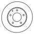 JURID Тормозной диск перед. OPEL Omega B 2,0i 93-00 561869JC