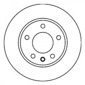 Диск тормозной BMW Jurid 562035JC