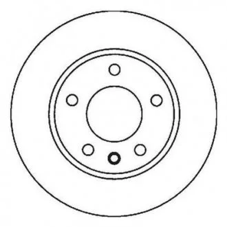 VW Диск тормозной передн.Audi,Seat,Skoda Fabia,Octavia,Roomster,Golf IV,Polo Jurid 562040JC