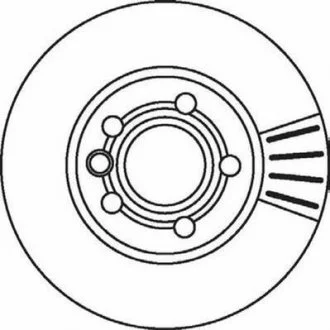 Диск тормозной FORD,SEAT,VOLKSWAGEN Jurid 562043JC