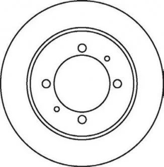 Диск тормозной MITSUBISHI,PROTON,VOLVO Jurid 562059JC