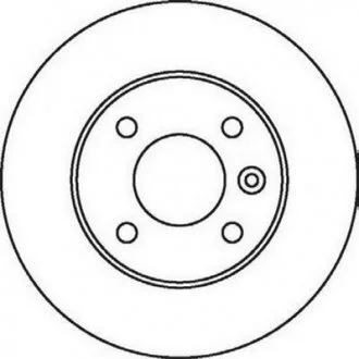Диск тормозной OPEL,VAUXHALL Jurid 562071JC