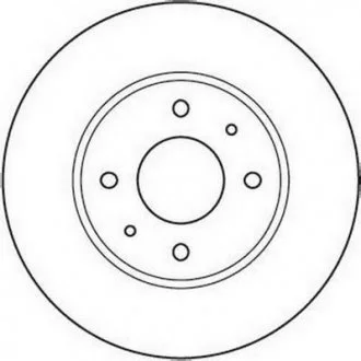 Диск тормозной MITSUBISHI,VOLVO Jurid 562088JC