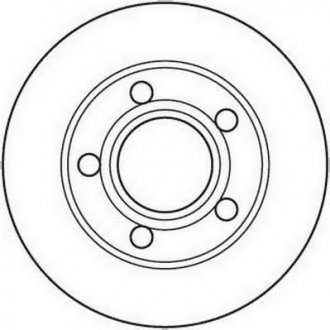 Диск тормозной AUDI Jurid 562089JC