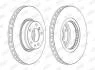 Тормозной диск передний BMW 7-Series, Z8 562091JC1