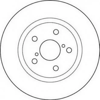 Диск тормозной TOYOTA Jurid 562119JC