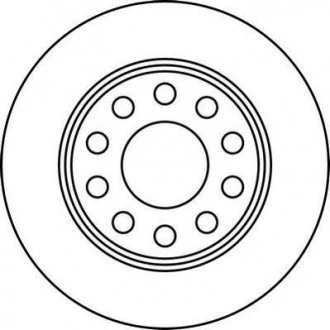Гальмівний диск задній Audi A4 / Seat Exeo Jurid 562191JC (фото 1)