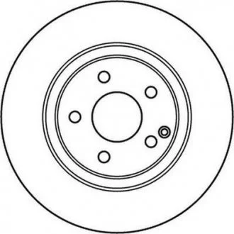 Диск гальмівний MERCEDES Jurid 562202JC