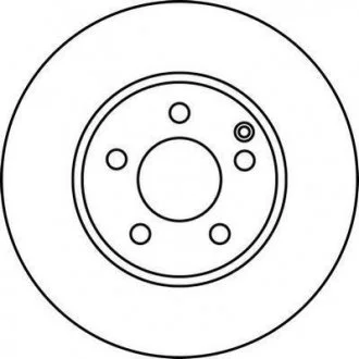 Диск тормозной MERCEDES Jurid 562212JC