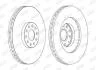 Тормозной диск передний AUDI A3 VW EOS/GOLF/PASSAT/SCIROCCO SEAT LEON SKODA SUPERB Jurid 562239JC1 (фото 1)