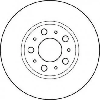 Тормозной диск передний Volvo S60 / S70 / S80 / V70 / XC70 Cross Country Jurid 562244JC