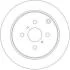 Диск тормозной TOYOTA 562261JC