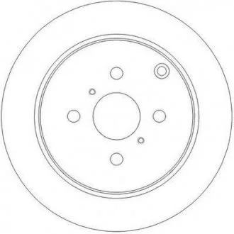 Диск тормозной TOYOTA Jurid 562261JC