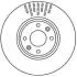 Гальмівний диск Jurid 562267JC (фото 1)